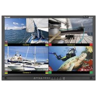 24" Widescreen Native HD Resolution LCD Monitor with Built-In Quad Splitter